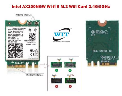 3000mbps Wi Fi 6 Ax200 Ax200ngw Wifi Card For Pc Laptop 80211ax Ngff