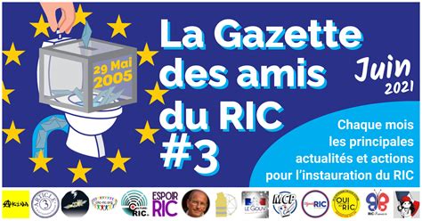 La Gazette Des Amis Du Ric Numéro 3 Convergence Ric