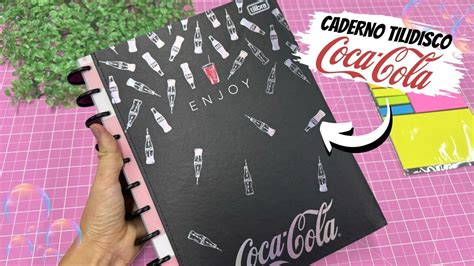 Todos Os Detalhes Do Caderno De Discos Da Tilibra Tilidisco Da Coca