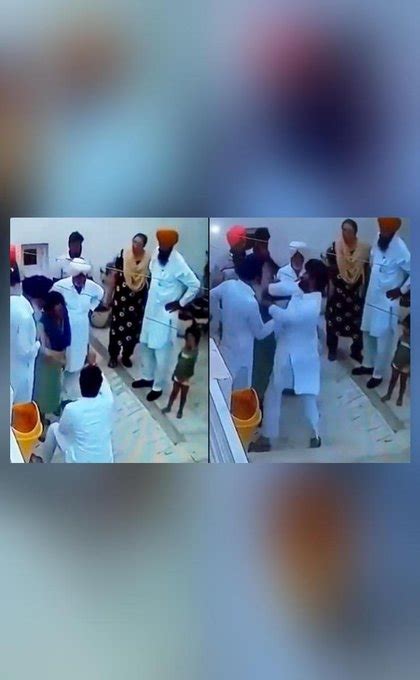 Punjab Aap Mla Assaulted By Her Husband Caught On Cctv Newsbharati