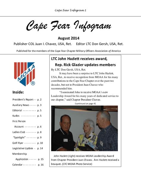 Fillable Online Cape Fear Infogram 1 Fax Email Print PdfFiller