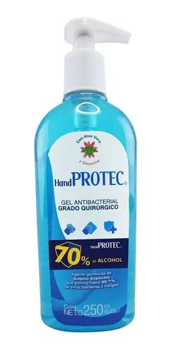 Gel Antibacterial Ml Caja Con Piezas Hand Protec Meses Sin