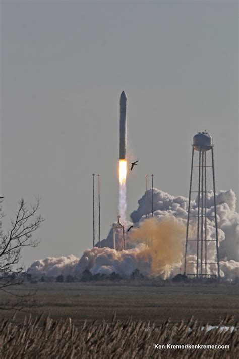 Antares Commercial Rocket Blasts Off From Virginia Spaceport Amateur