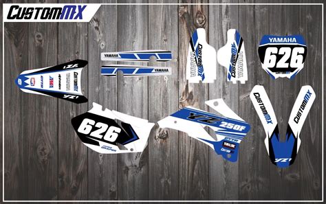 Yamaha Graphics Kit Fit Yz Yzf Wr Wrf All Restyle