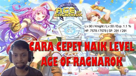 Leveling Age Of Ragnarok Gameplay Cara Cepat Naik Level Youtube