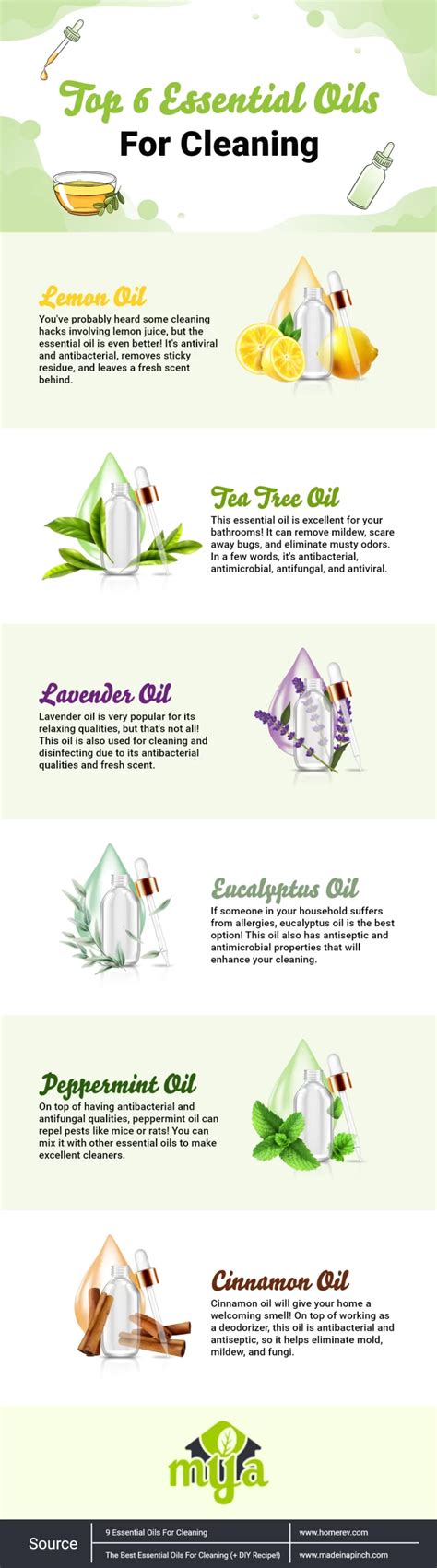 Top 6 Essential Oils For Cleaning | Blog