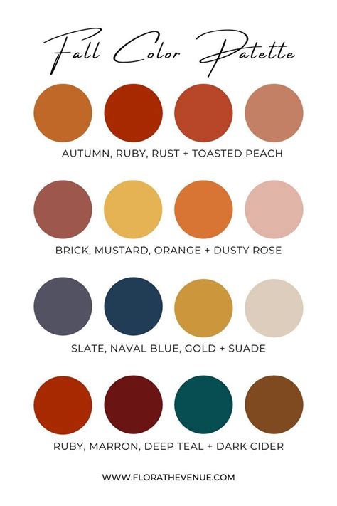 Pin By Autumn Mcmahon On Home Decor Fall Color Palette Color Schemes