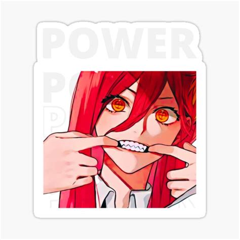 "Power" Sticker for Sale by artoriaa | Redbubble