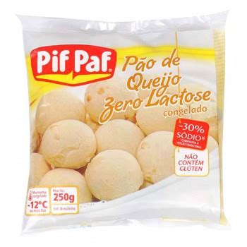 P O De Queijo Pif Paf Zero Lactose G Aqui No Extraplus