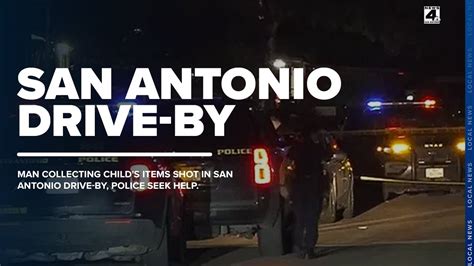 Man Shot In San Antonio Drive By Youtube