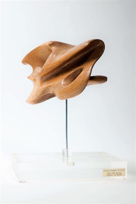 Sold - David Segel Abstract Wood Sculpture, California Artist - 9694 ...