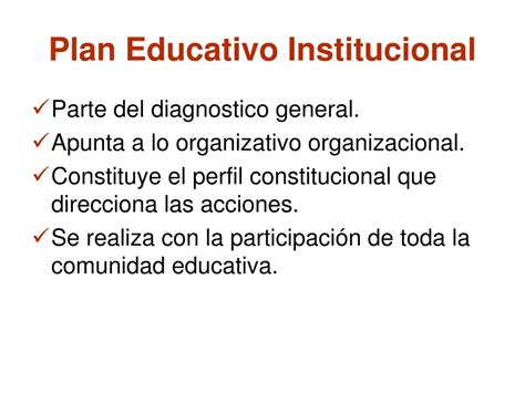 Ppt Plan Educativo Institucional Powerpoint Presentation Free