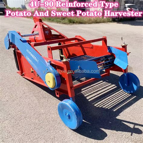 Tractor Point Pto Driven Sweet Carrot Potato Digger Harvester Machine