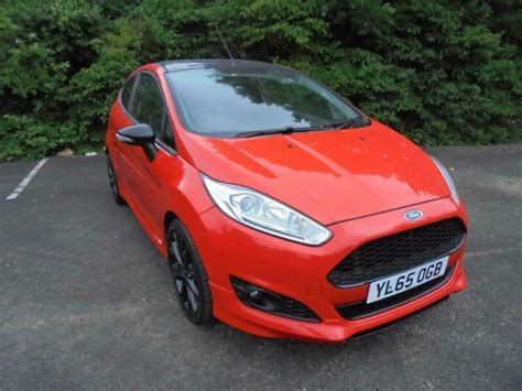 2016 Ford Fiesta 10 Ecoboost 140 Zetec S Red 3dr Hatchback Petrol