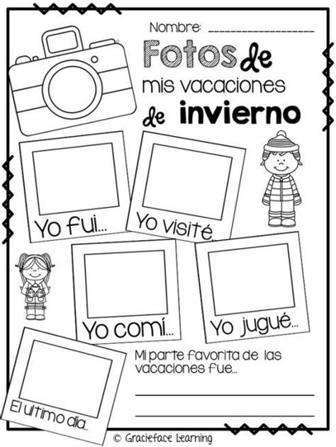 después de vacaciones Spanish teaching resources Spanish classroom