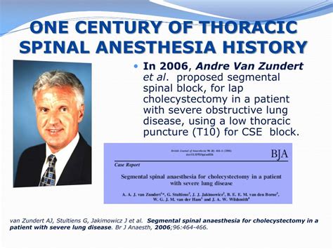 Ppt Segmental Thoracic Spinal Anesthesia Powerpoint Presentation