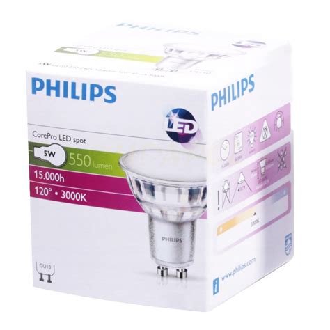 Philips 5 W 550lm Gu10 Wh 120d Nd 1bc 6 871869675039100