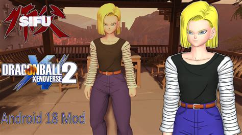 Sifu Dragon Ball Xv2 Android 18 Alt Outfit Mod By User619 On Deviantart