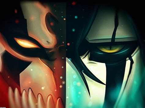 Bleach Anime Kurosaki Ichigo Ulquiorra Cifer Vasto Lorde Hollow