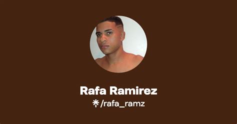 Rafa Ramirez Twitter Instagram Facebook Tiktok Linktree