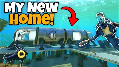 My New Underwater House Subnautica Part 2 Youtube