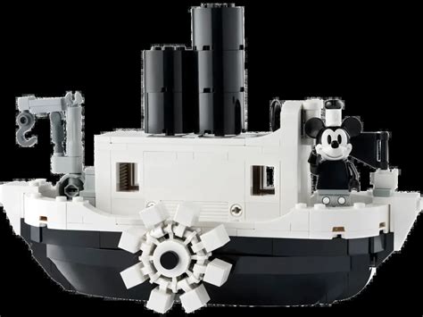 LEGO Disney 100 Mini Steamboat Willie 40659 Official Images Revealed