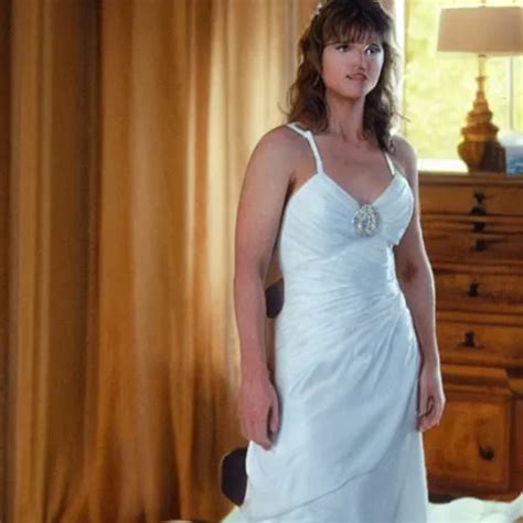 Young Lucy Lawless In A Wedding Dress In Gta 5 Stable Diffusion