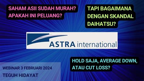 Prospek Saham ASII Astra International Di Tahun 2024 YouTube