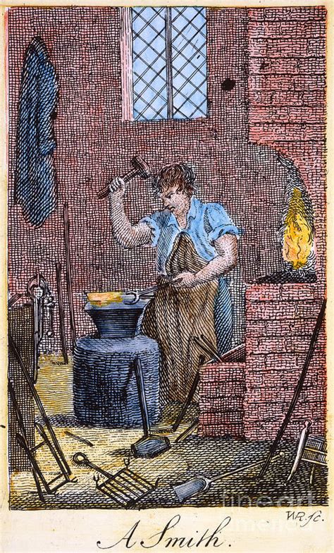 Blacksmith In Colonial Times