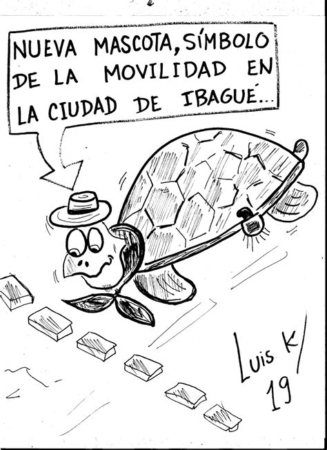 LAS LUISCARICATURAS DE LUIS K MOVILIDAD EN IBAGUÉ PAILAS