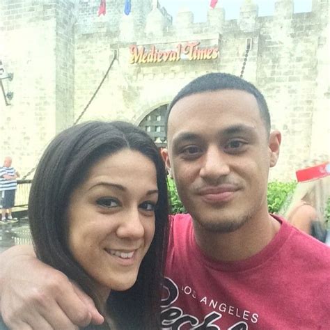 July 2014: WWE NXT star Bayley (Pamela Martinez) and her boyfriend ...