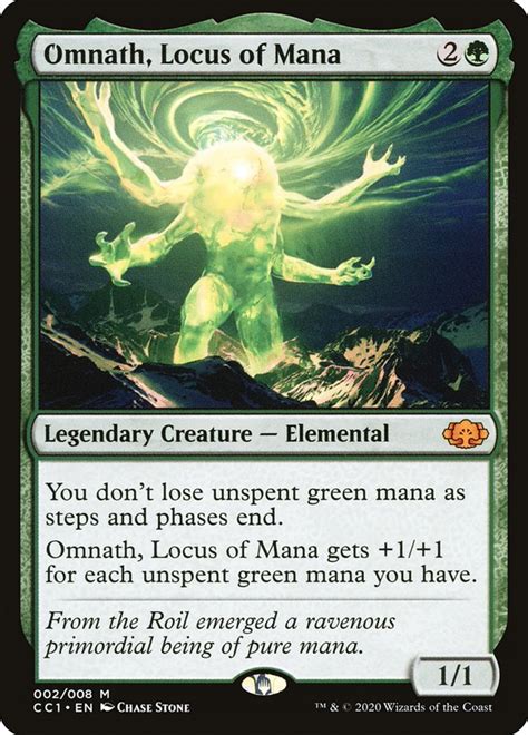 Omnath Locus Of Mana Cc1 2 Magic The Gathering Card