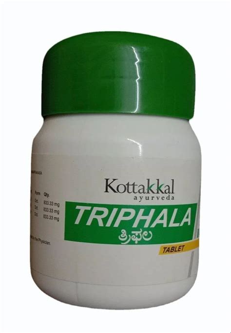 Kottakkal Ayurveda Triphala Tablet, 60 Tablets at Rs 155/bottle in Chennai
