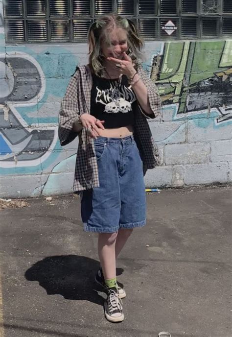 Grunge Alt Edgy Baggy Outfit Inspo Spring Summer In 2022 Summer