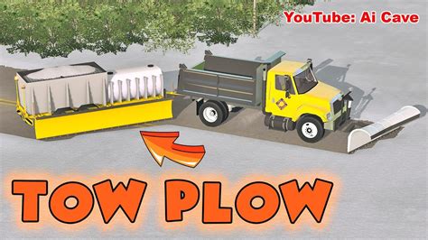 Farming Simulator 2017 Mods Tow Plow Trailer Snow Removal Equipment