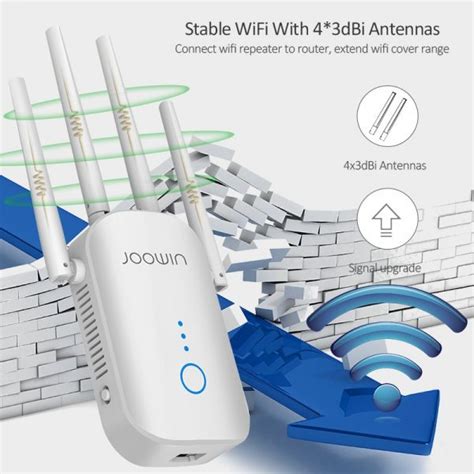 1200Mbps double bande 5Ghz sans fil Wifi répéteur puissant Wifi routeur