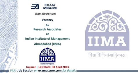 Vacancy For Research Associates At Indian Institute Of Management