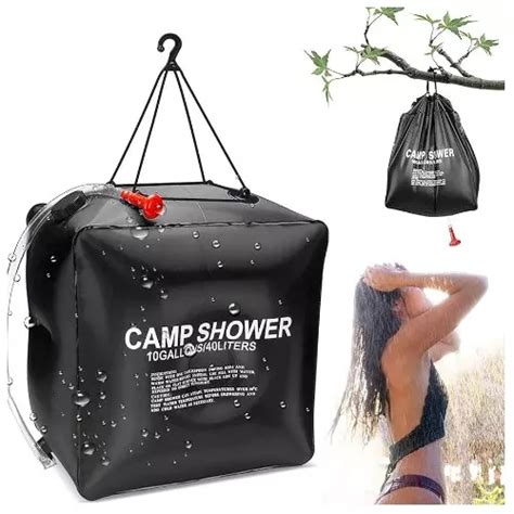 Bolsa De Agua Estilo Ducha Camping 40 Litros Cuotas sin interés