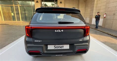 2024 Kia Sonet Facelift Sub 4 Meter Compact SUV X Line Trim In A