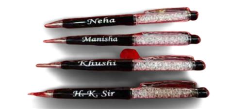 Black Personalized Ball Pen With Your Name At Best Price In Delhi