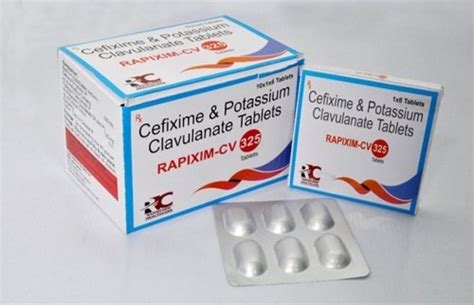 Cefixime And Potassium Clavulanate Tablets Cas No: 61177 at Best Price ...