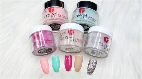 Revel Nails Dip Powders Review And Swatch Youtube