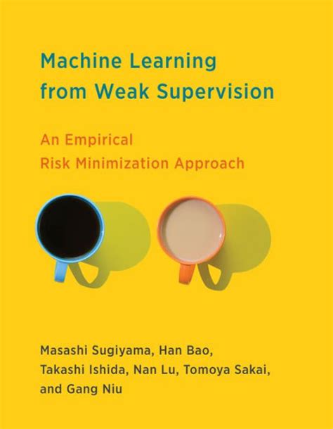 Machine Learning From Weak Supervision An Empirical Risk Minimization Approach By Masashi