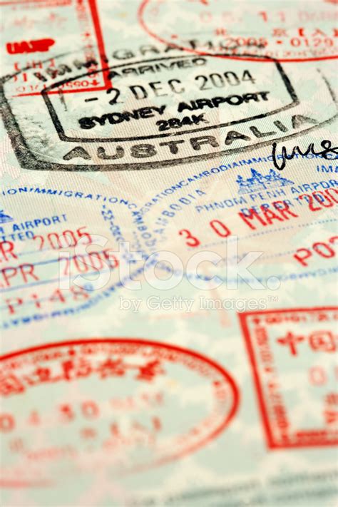 Passport Stamps Stock Photo | Royalty-Free | FreeImages