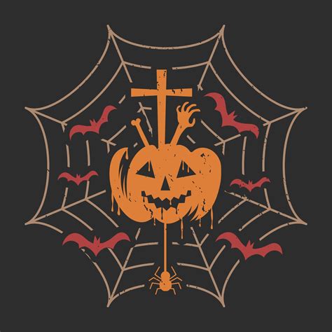 Scary Halloween T Shirt Designs 12953870 Vector Art At Vecteezy