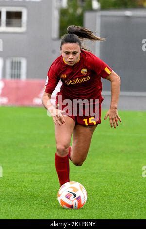 Rome Italy Annamaria Serturini As Roma Women During The