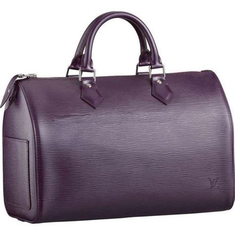 Louis Vuitton Speedy 30 Bag in Purple Epi Leather — UFO No More