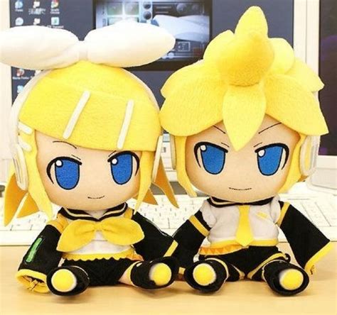 Buy Vocaloid Hatsune Miku Kagamine Rin Len Plush Doll 11 Online At Low