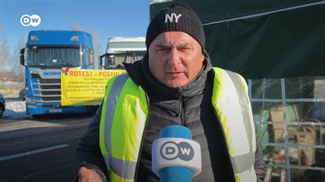 Protest Przewo Nik W Na Granicy Polsko Ukrai Skiej Dw