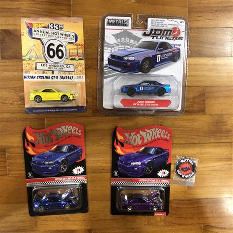 Jdm Tuners Hot Wheels Convention Rlc Nissan Skyline R Hobbies